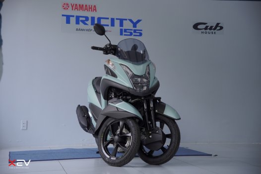 Yamaha Tricity 155 về Việt Nam. Trang bị bánh kép, sốt hàng ngay lô đầu tiên (7).jpg