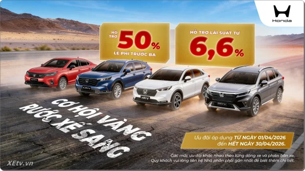 Chương trình khuyến mại các dòng xe ô tô Honda tháng 32026.webp