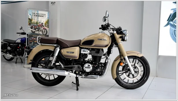 Chi tiết Honda CB350C Special Edition màu vàng cát  (7).webp