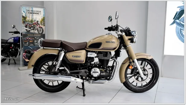 Chi tiết Honda CB350C Special Edition màu vàng cát  (9).webp