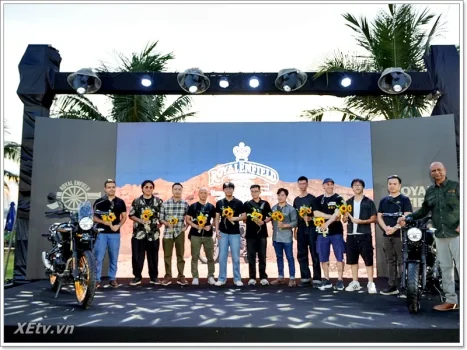 Royal Enfield ra mắt đồng loạt 5 mẫu mô tô kỷ niệm 125 năm cùng cộng đồng biker Việt Nam (6).webp