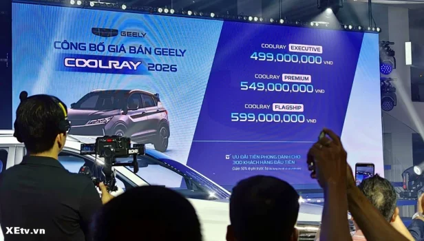 Geely Việt Nam ra mắt hai mẫu SUV Geely Okavango và Geely Coolray 2026.webp