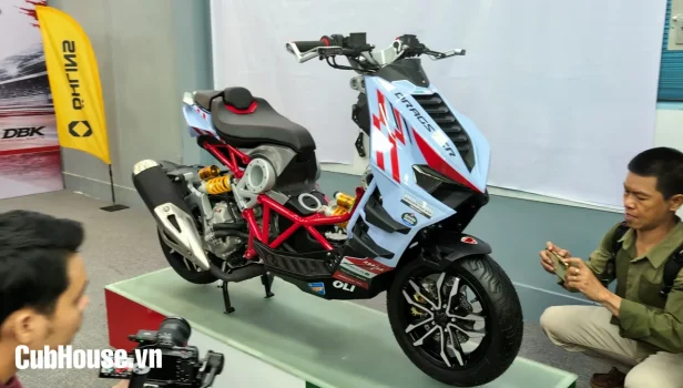 10 lý do Italjet Dragster 300 Gresini được giới chơi xe thích sưu tầm (7).webp