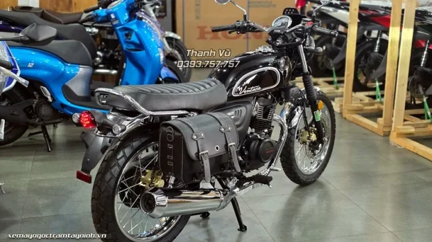 Honda CGX 150 2026 Vintage đen custom bàn giao khách hàng Châu Thành, Tây Ninh (7).webp