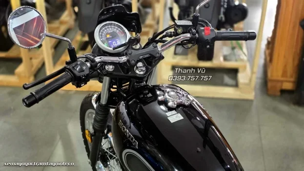 Honda CGX 150 2026 Vintage đen custom bàn giao khách hàng Châu Thành, Tây Ninh (8).webp