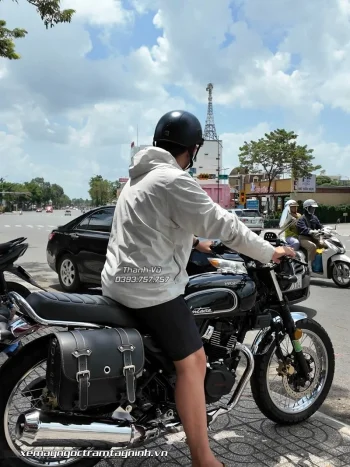 Honda CGX 150 2026 Vintage đen custom bàn giao khách hàng Châu Thành, Tây Ninh (13).webp